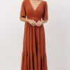 Dresses Delilah Maxi Dress | Terracotta
