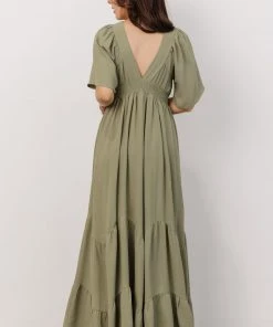 RR Delilah Maxi Dress | Dusty Olive