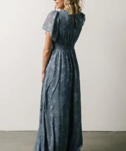 RR Dresses Evelyn Smocked Maxi Dress | Blue