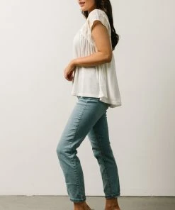 IL Boho Lindley Embroidery Top | Ivory