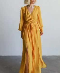 Dresses Celine Maxi Dress | Mustard