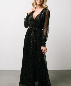 BB Custom Dresses Abigail Sparkle Gown | Black
