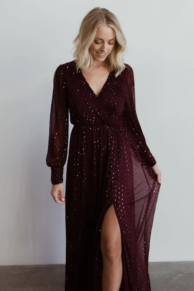 BB Custom Dresses Abigail Sparkle Gown | Mulberry 12 BB Custom Dresses Abigail Sparkle Gown | Mulberry