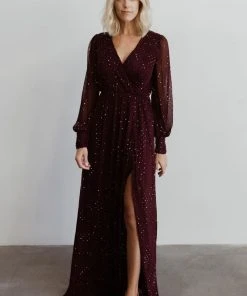 BB Custom Dresses Abigail Sparkle Gown | Mulberry
