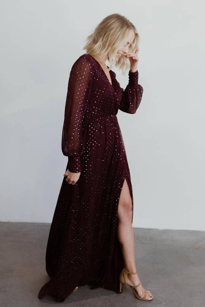 BB Custom Dresses Abigail Sparkle Gown | Mulberry 8 BB Custom Dresses Abigail Sparkle Gown | Mulberry