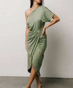 Dresses Addison Midi Dress | Dusty Sage