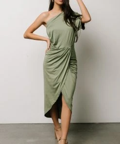 Dresses Addison Midi Dress | Dusty Sage