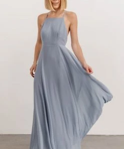 SL Adelaide Gown | Dusty Blue