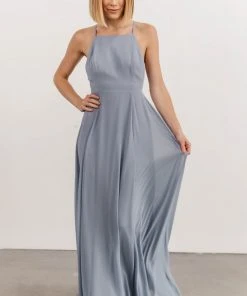 SL Adelaide Gown | Dusty Blue
