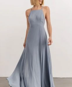 SL Adelaide Gown | Dusty Blue