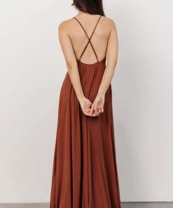 SL Adelaide Gown | Terracotta