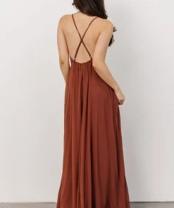 SL Adelaide Gown | Terracotta