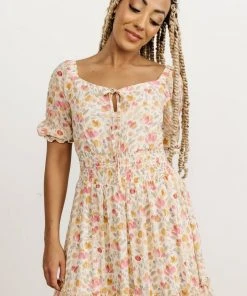 BB Custom Alice Smocked Maxi Dress | Blossom Print Dresses