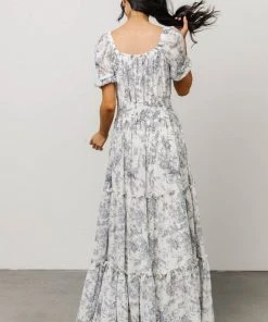 BB Custom Alice Smocked Maxi Dress | Blue Print