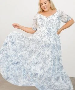 BB Custom Alice Smocked Maxi Dress | Blue Print