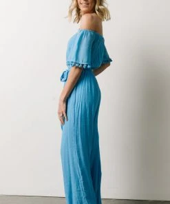 DD Althea Boho Jumpsuit | Sky Blue
