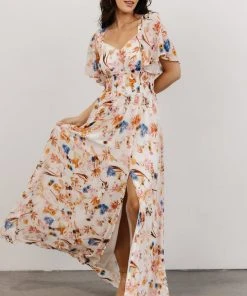 BB Custom April Sweetheart Maxi Dress | Summer Bouquet Dresses