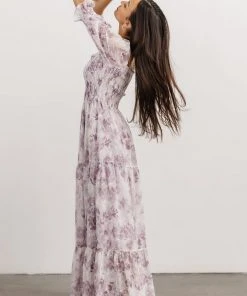 BB Custom Bailey Eyelet Maxi Dress | Lavender Dresses