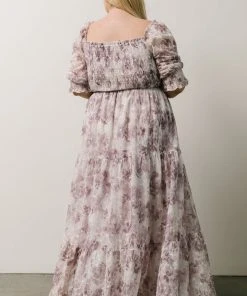 BB Custom Bailey Eyelet Maxi Dress | Lavender Dresses