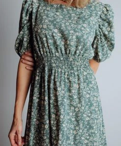 HAY Berkley Midi Dress | Sage Floral Dresses