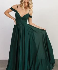 Soi Bianca Lace Maxi Dress | Emerald Dresses