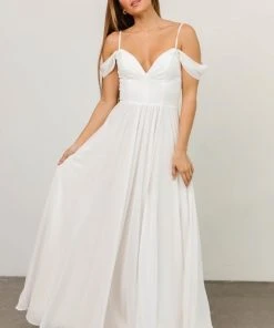 Soi Bianca Lace Maxi Dress | Ivory