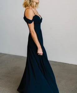 Soi Bianca Lace Maxi Dress | Navy 13 Soi Bianca Lace Maxi Dress | Navy