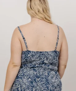 GIL Jumpsuits Bostyn Jumpsuit | Navy Print