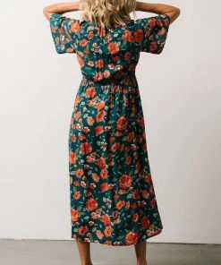 POL Dresses Botega Midi Dress | Jade Multi Floral