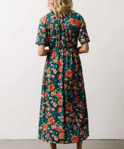 POL Dresses Botega Midi Dress | Jade Multi Floral