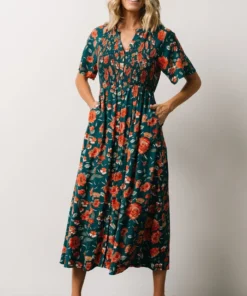 POL Dresses Botega Midi Dress | Jade Multi Floral