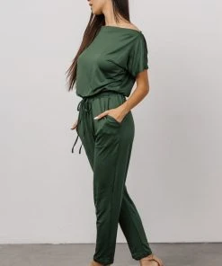 DD Boho Brendyn Jumpsuit | Hunter Green