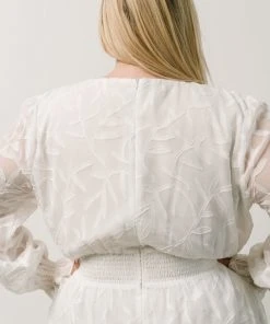 BB Custom Bridget Textured Maxi Dress | White Dresses