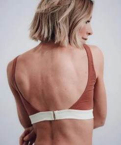 BJB Swim Cabo Bikini Top | Terracotta