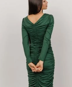 BB Custom Camden Town Midi Dress | Green