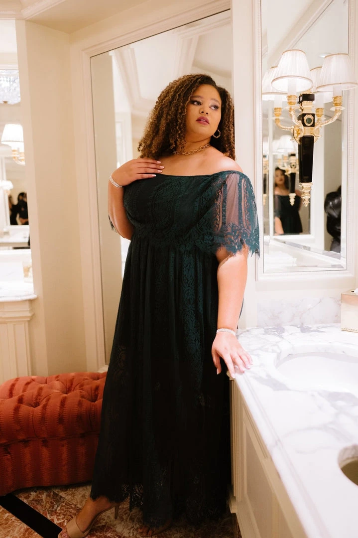 BB Custom Caroline Lace Maxi Dress | Emerald Dresses 4 BB Custom Caroline Lace Maxi Dress | Emerald Dresses