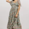 IL Cassidy Maxi Dress | Light Jade Floral Dresses