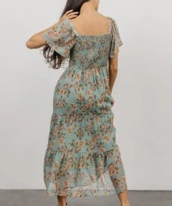IL Cassidy Maxi Dress | Light Jade Floral Dresses