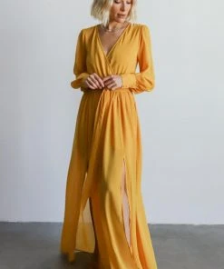 Dresses Celine Maxi Dress | Mustard