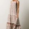IL Chase Tiered Dress | Mauve Multi Print