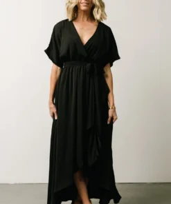 DD Cherish Kimono Maxi Dress | Black