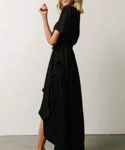 DD Cherish Kimono Maxi Dress | Black