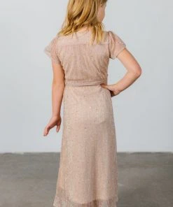 BB Custom Child Grace Sparkle Gown | Champagne Dresses