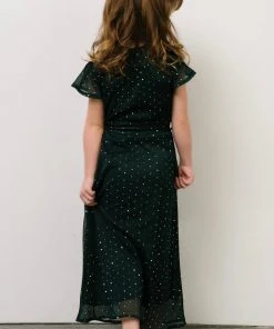 BB Custom Dresses Child Grace Sparkle Gown | Emerald