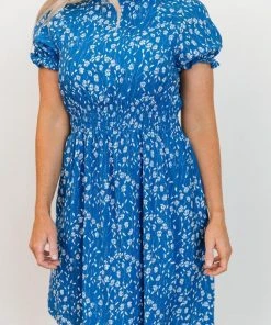 HAY Clarice Print Dress | Blue