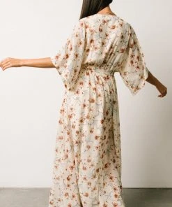 AK Corinth Maxi Dress | Cream Floral