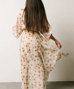 AK Corinth Maxi Dress | Cream Floral