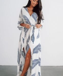 AK Corinth Maxi Dress | Navy Print Dresses