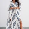 AK Corinth Maxi Dress | Navy Print Dresses