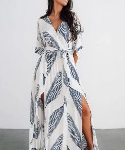 AK Corinth Maxi Dress | Navy Print Dresses